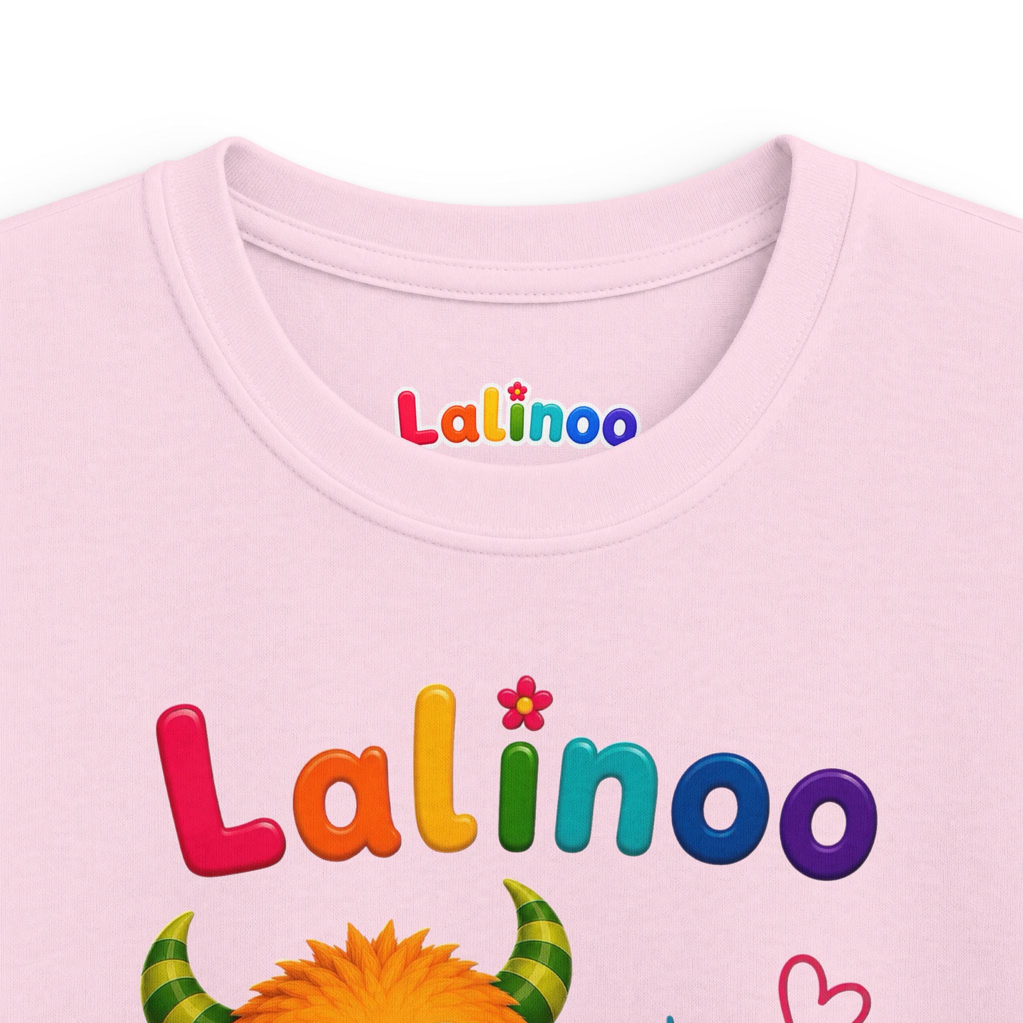 Lalinoo Kinder T-Shirt – Du bist genau richtig 🩵 | Weiches Baumwollshirt für Kinder