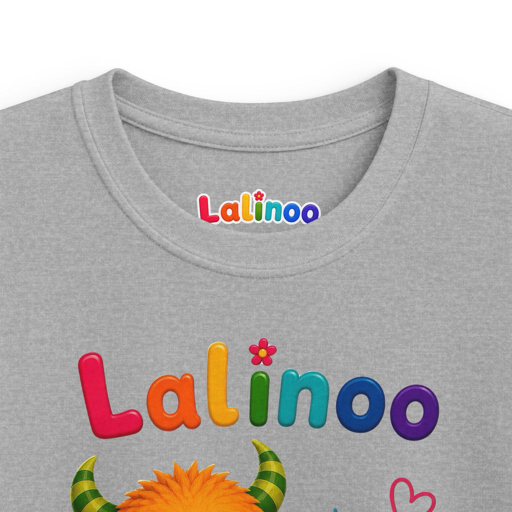 Lalinoo Kinder T-Shirt – Du bist genau richtig 🩵 | Weiches Baumwollshirt für Kinder