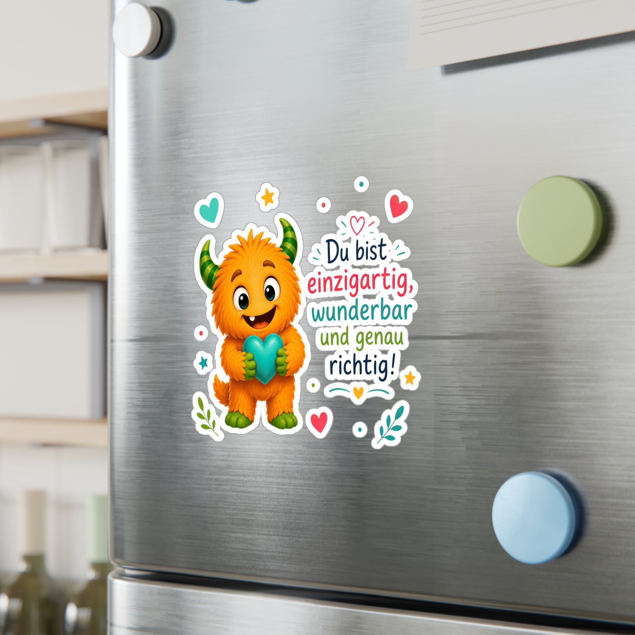 Lalinoo Sticker für Kinder – Wasserfester Vinyl Aufkleber mit liebevollem Motiv