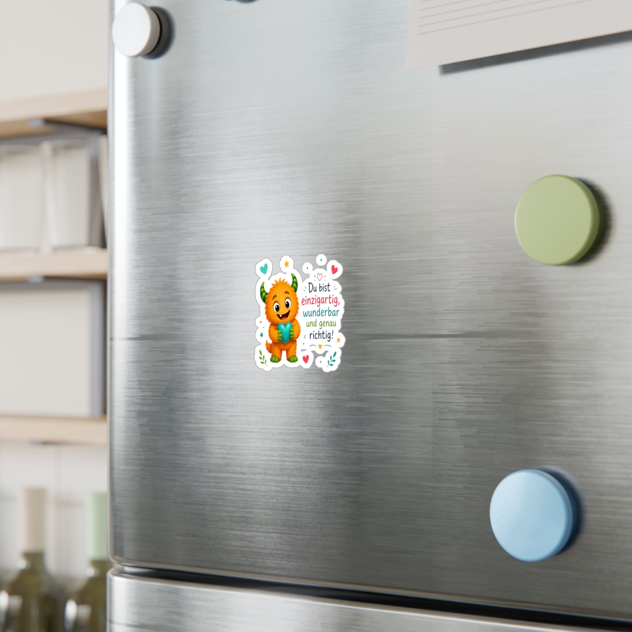 Lalinoo Sticker für Kinder – Wasserfester Vinyl Aufkleber mit liebevollem Motiv